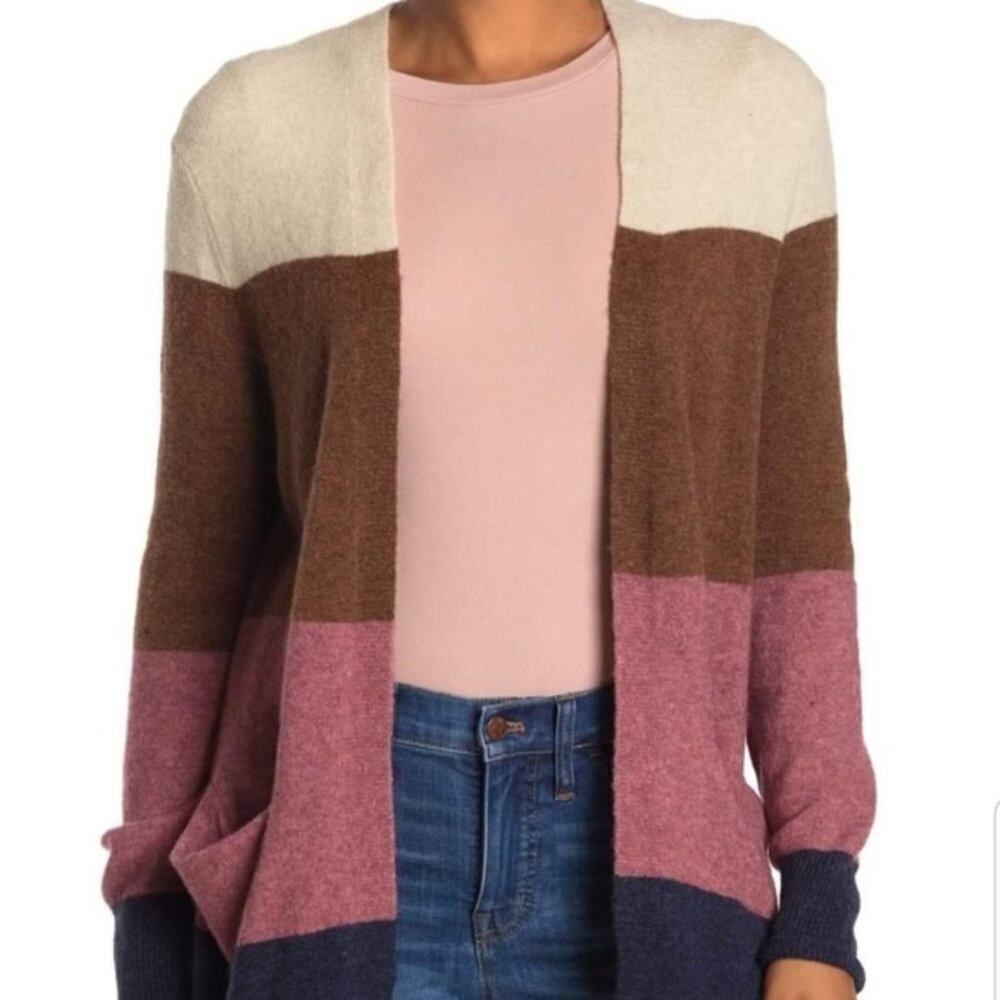 MADEWELL COZY WALKER WOOL/ALPACA BLEAND CARDIGAN SIZE SMALL